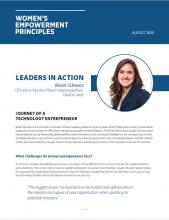 Journey of a technology Entrepreneur: Bessie Schwarz