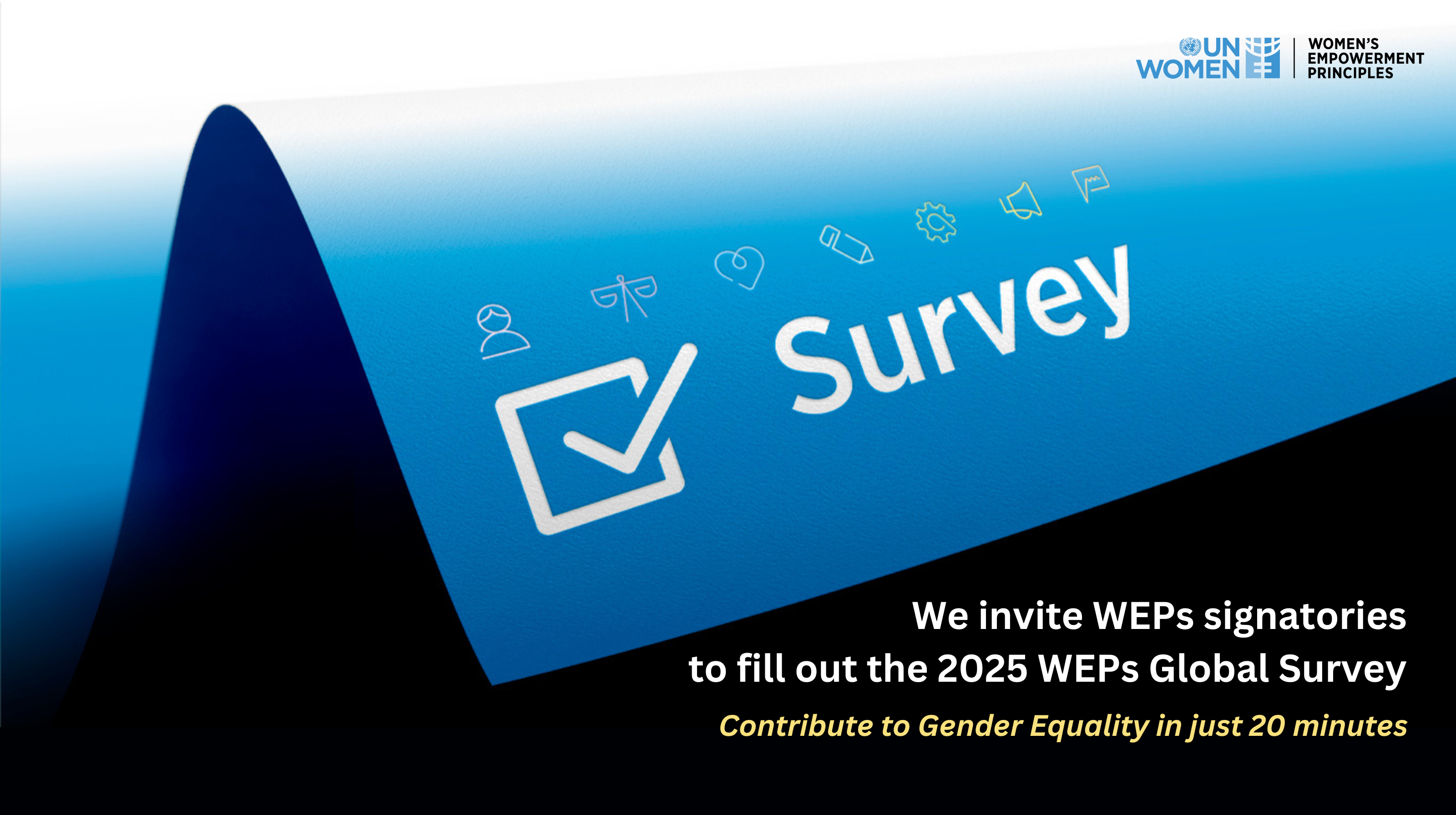 WEPs Global Survey Contribute to gender equality in just 20 minutes