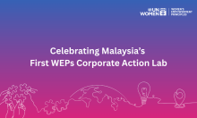 Celebrating Malaysia’s First WEPs Corporate Action Lab 