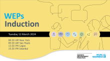 WEPs Induction - March 2024