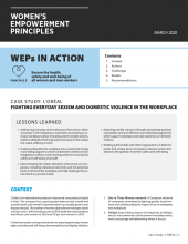 Fighting Everyday Sexism and Domestic Violence in the Workplace