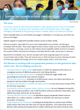 Supporting Women in India through COVID