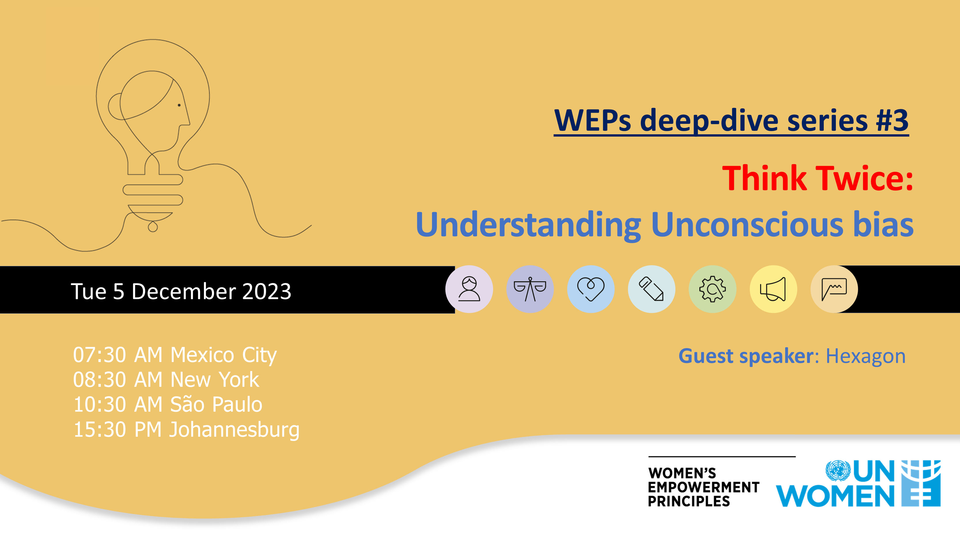 WEPs Deep-dives series: #3 Understanding Unconscious Bias